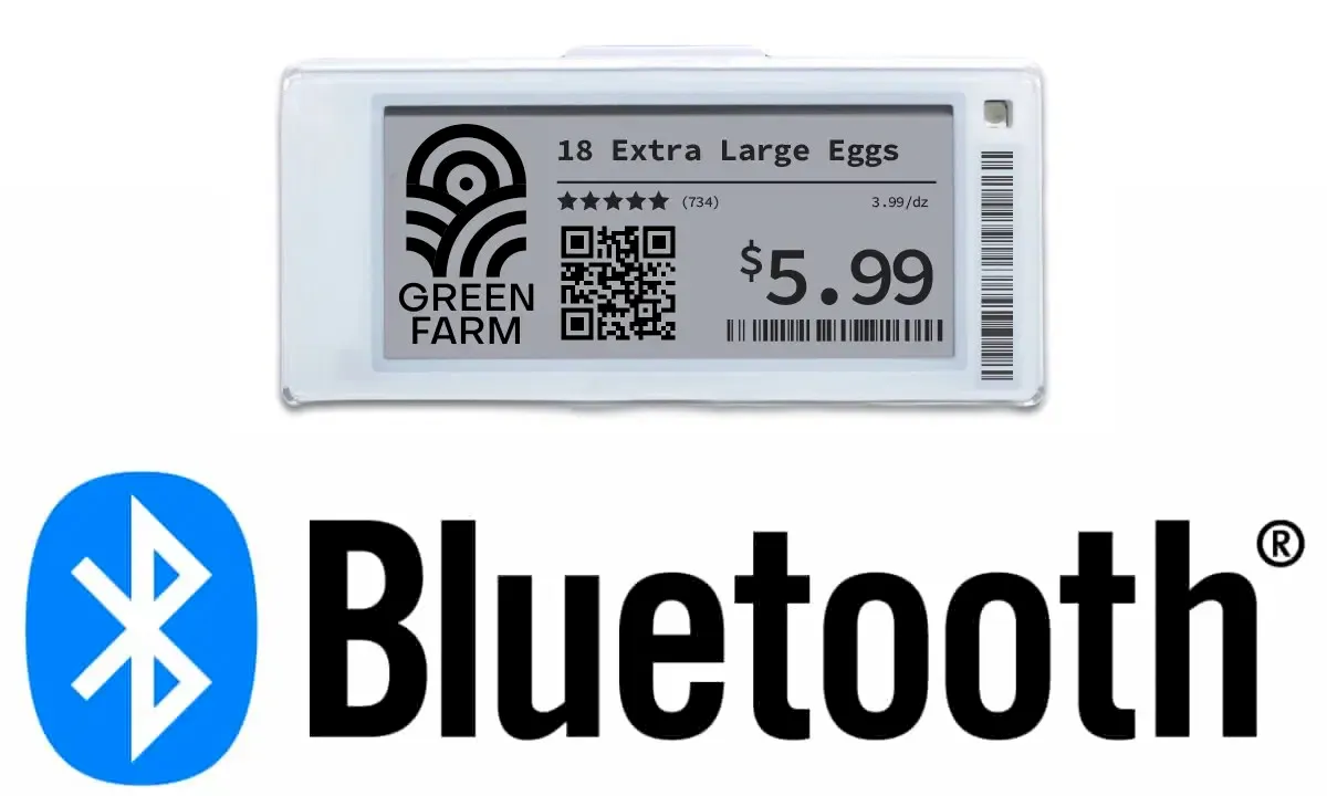 Bluetooth 5.4 ganhou suporte a etiqueta de prateleira eletrônica