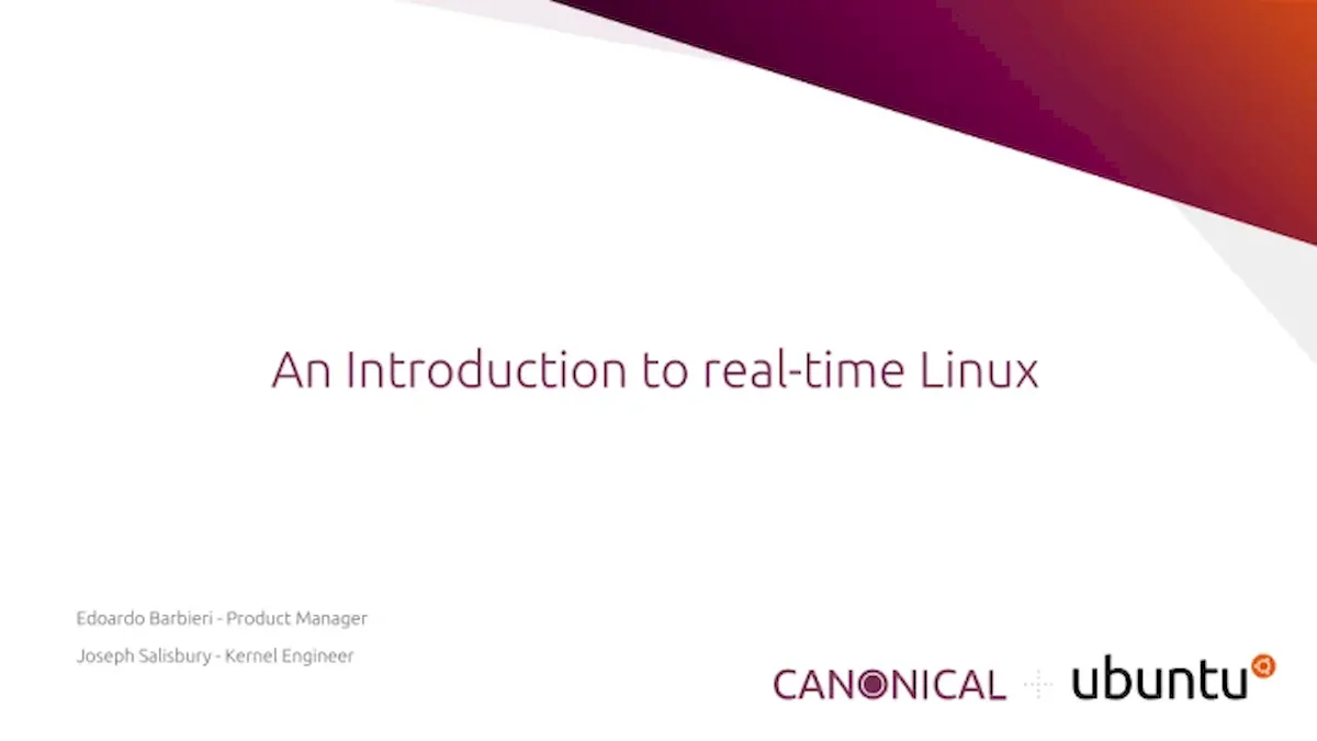 Canonical lançou um kernel em tempo real para o Ubuntu