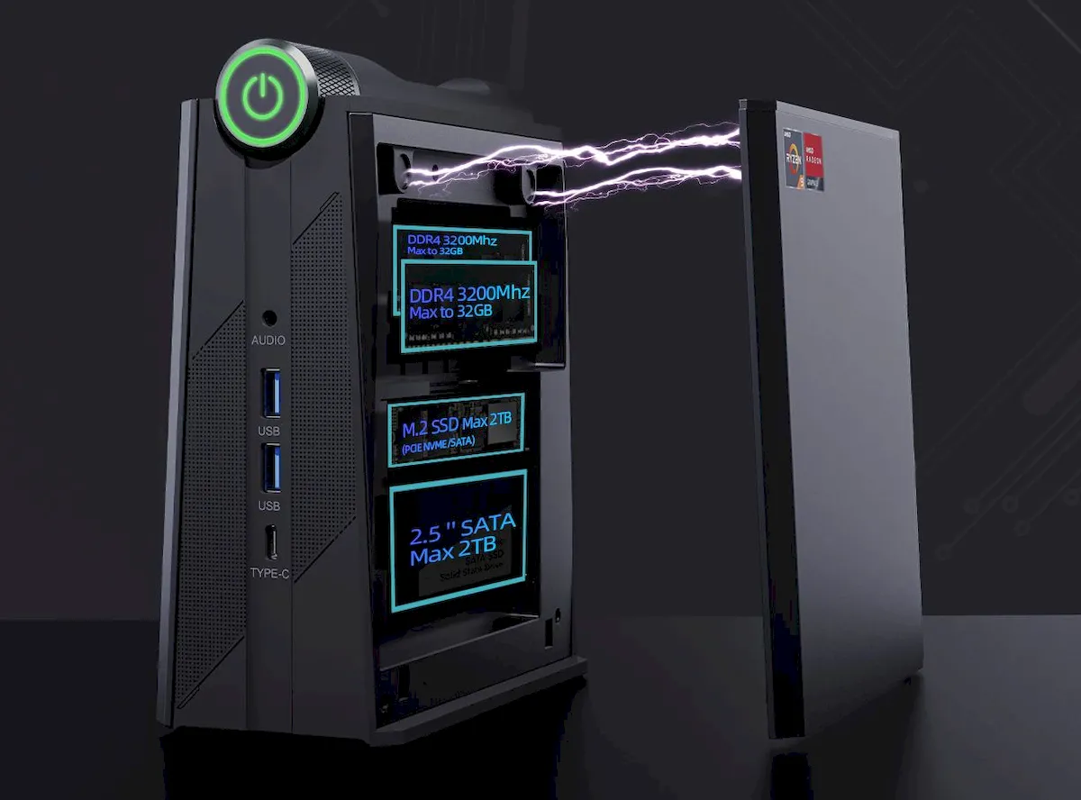 Chatreey AM08, um mini PC com AMD Ryzen 9 5900HX