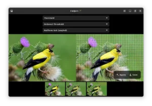 Como instalar o utilitário de imagens Conjure no Linux via Flatpak