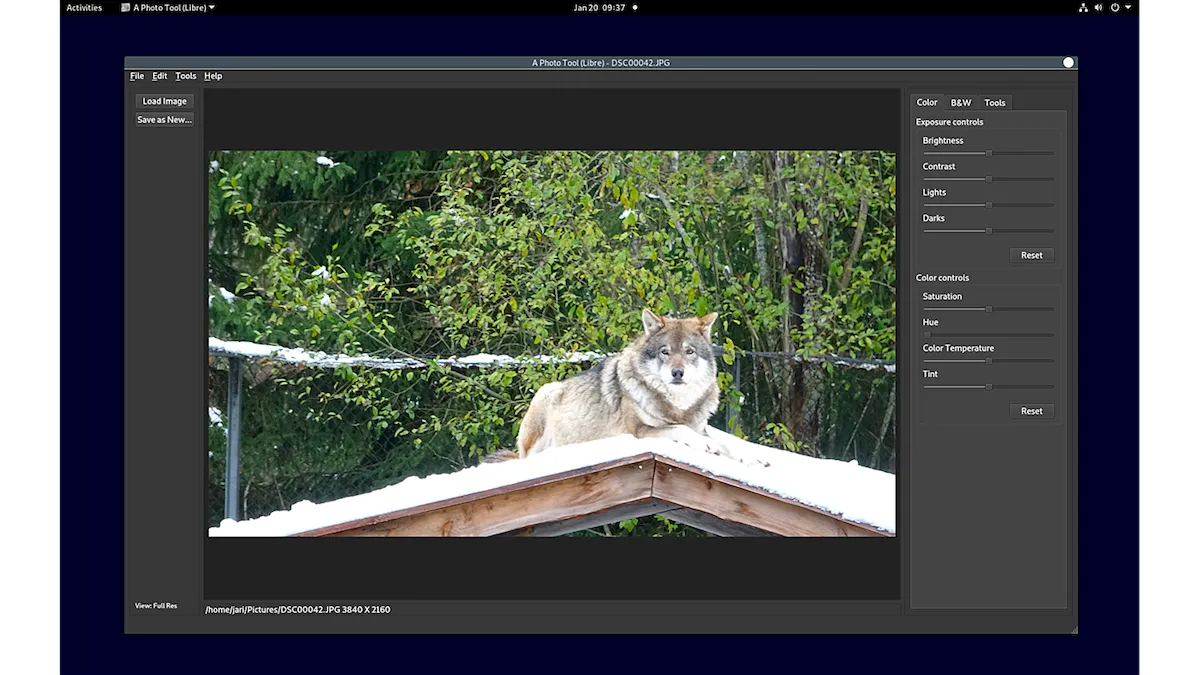Como instalar o editor de imagens A Photo Tool no Linux via Flatpak