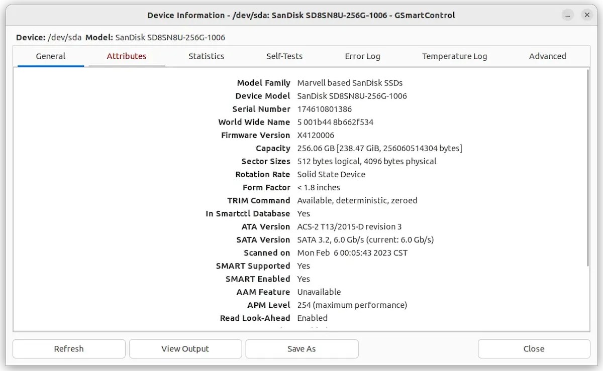 Como verificar a saúde do SSD no Ubuntu e derivados