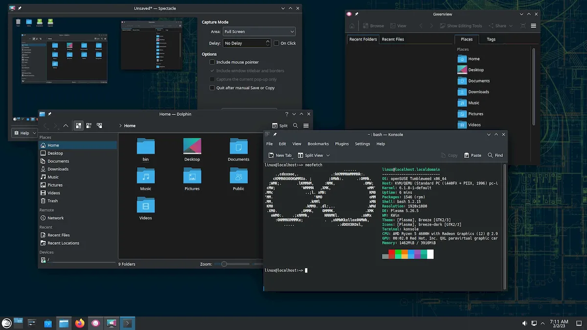 KDE Gear 22.12.2 lançado com melhorias no Dolphin, Elisa, e mais