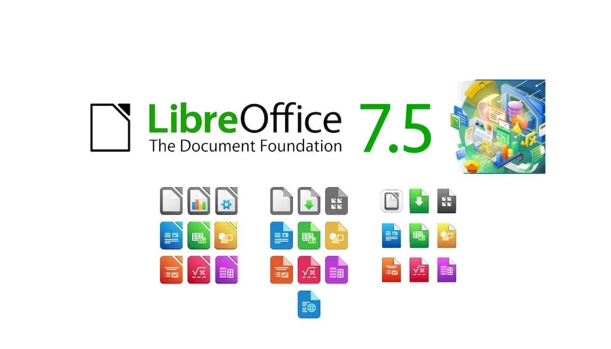 LibreOffice 7.5 lançado com grandes melhorias