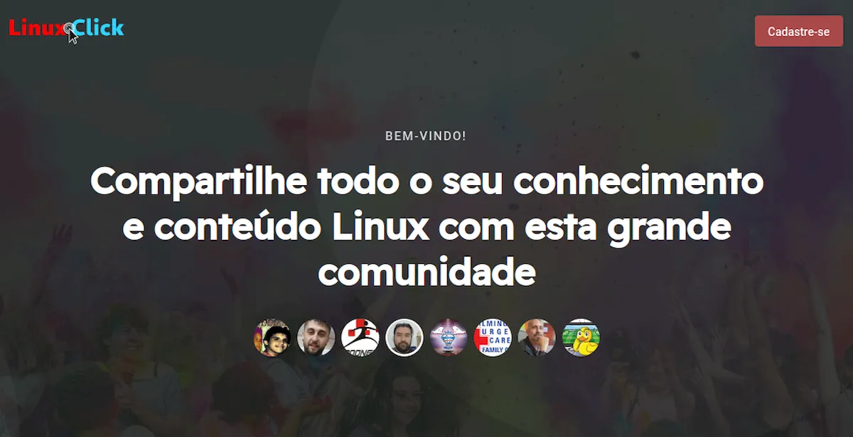 Red LinuxClick, uma pequena rede social ideal para Linuxers