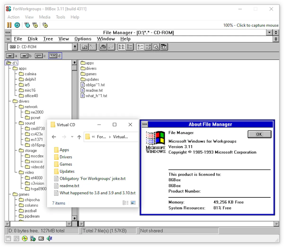 Como instalar emulador x86 86Box no Linux via AppImage