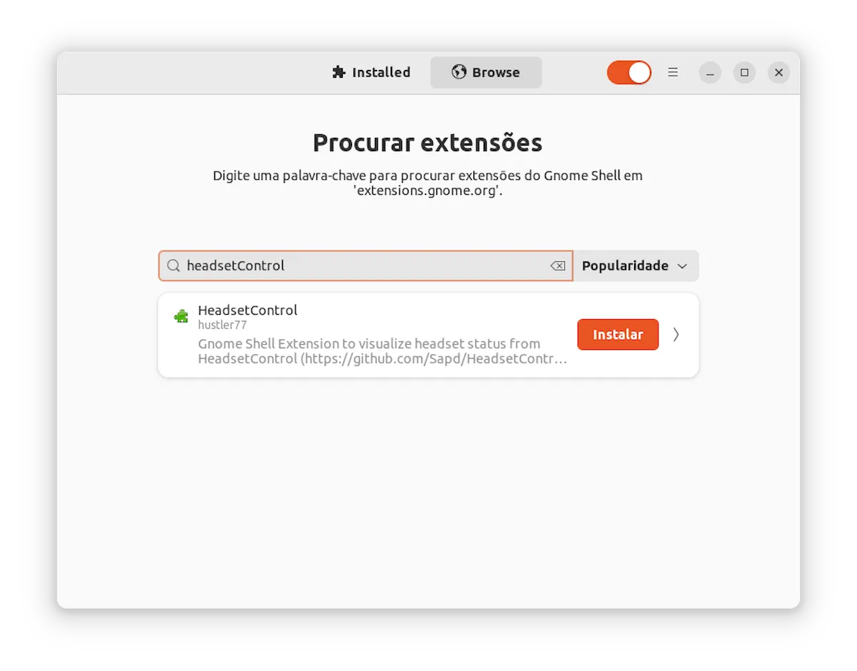 Como instalar o configurador HeadsetControl no Linux