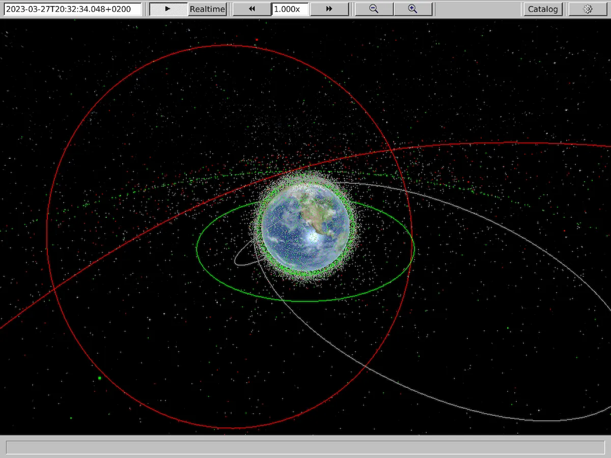 Como instalar o visualizador de órbita de satélite OrbVis no Linux via Flatpak