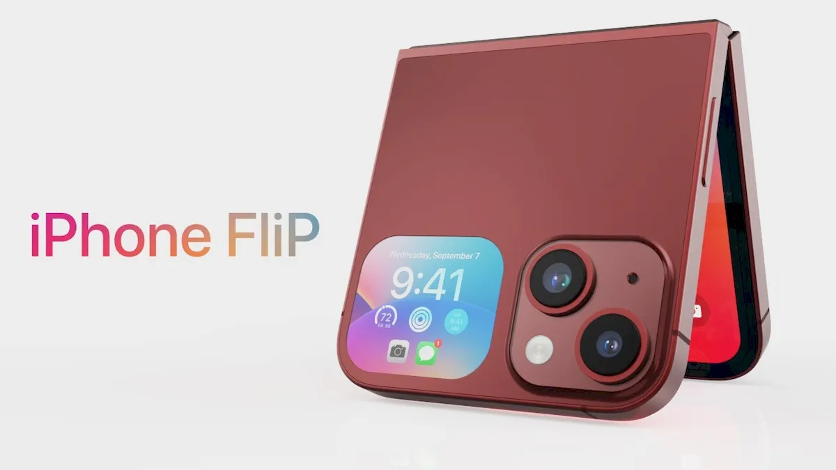 Design conceitual do iPhone 16 Flip apareceu online