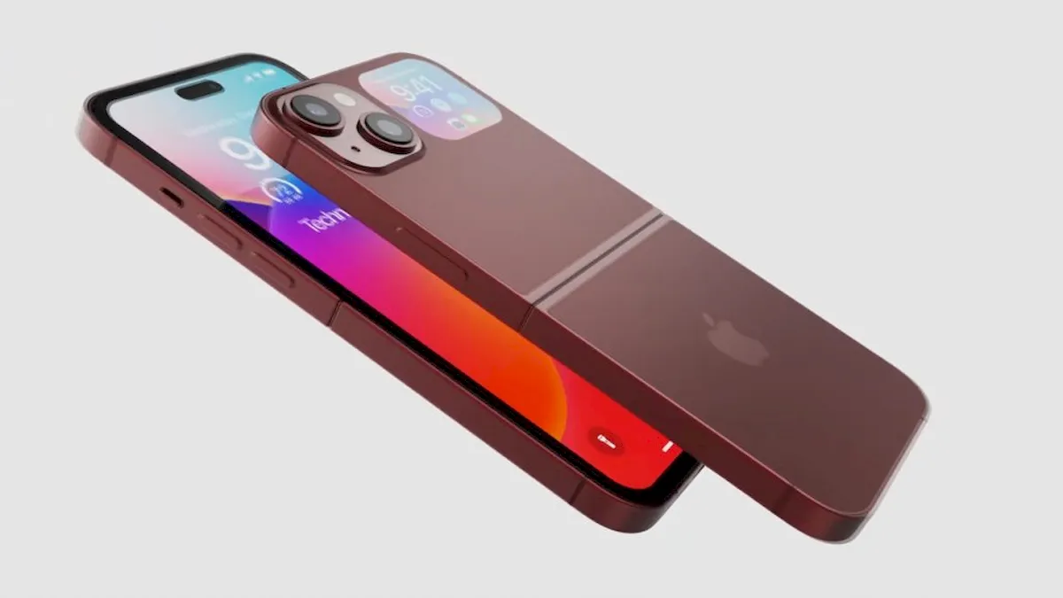 Design conceitual do iPhone 16 Flip apareceu online