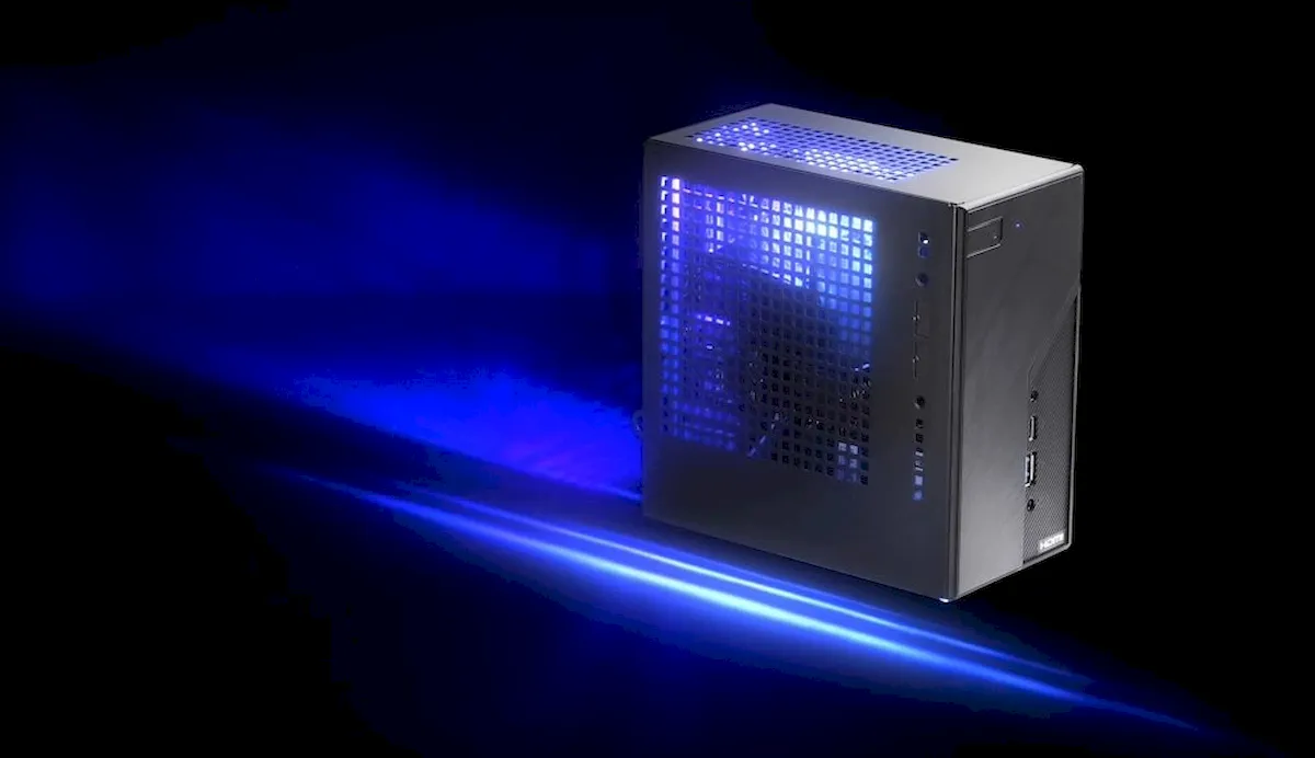 DeskMini 4205, um PC compacto com dissipador de calor passivo