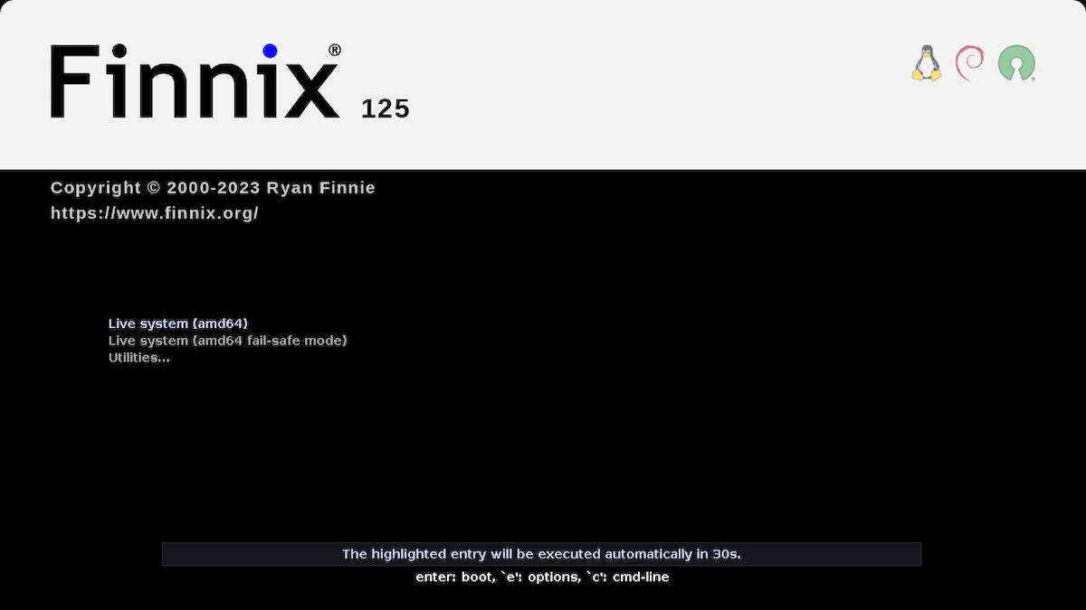 Finnix 125 lançado com correções, novos pacotes e recursos