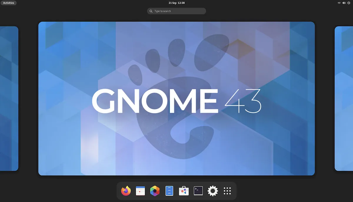 GNOME 43.5 lançado com suporte a proporção de aspecto 32:9