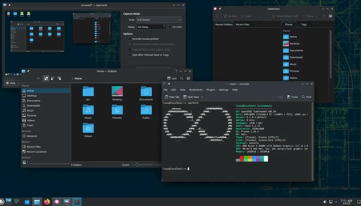 KDE Gear 22.12.3 lançado com melhorias nos aplicativos