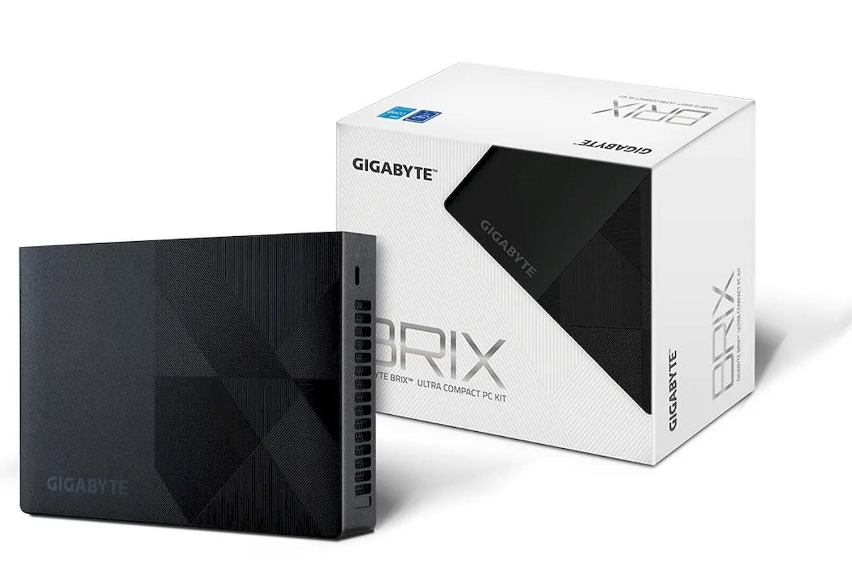 Linha de mini PC BRIX da Gigabyte recebeu chips Alder Lake-N