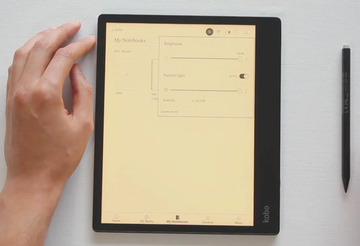 Prévia do tablet E Ink Kobo Elipsa 2E foi revelada em um vídeo