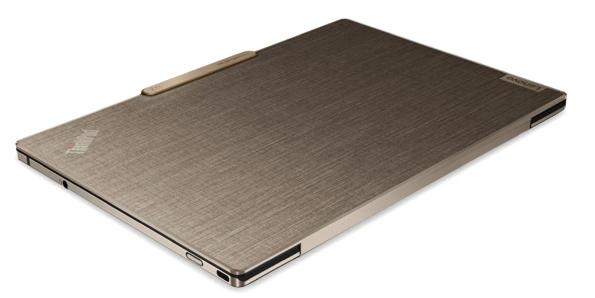 ThinkPad Z13 Gen 2, um laptop com tampa de fibra de linho