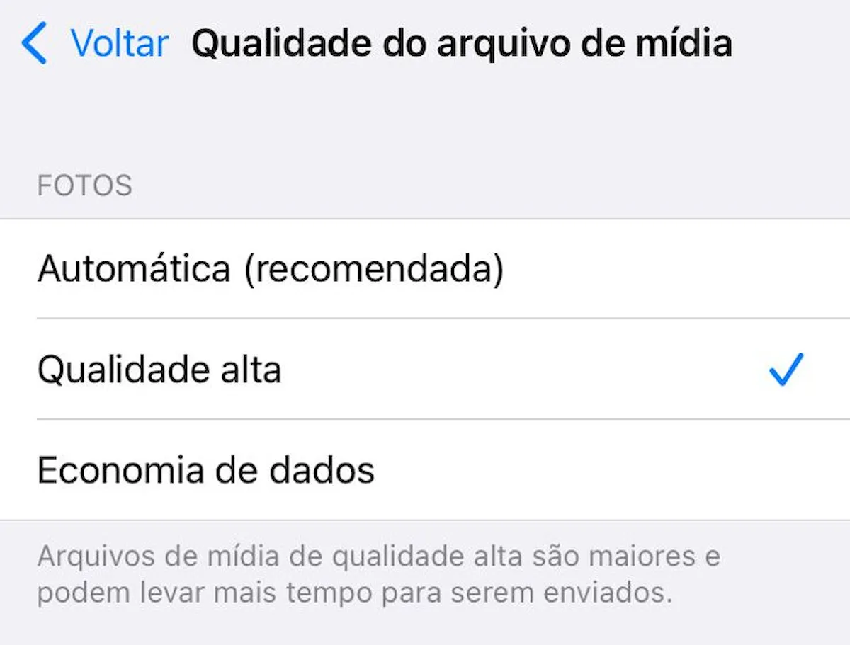 WhatsApp realmente envia fotos com a qualidade original?