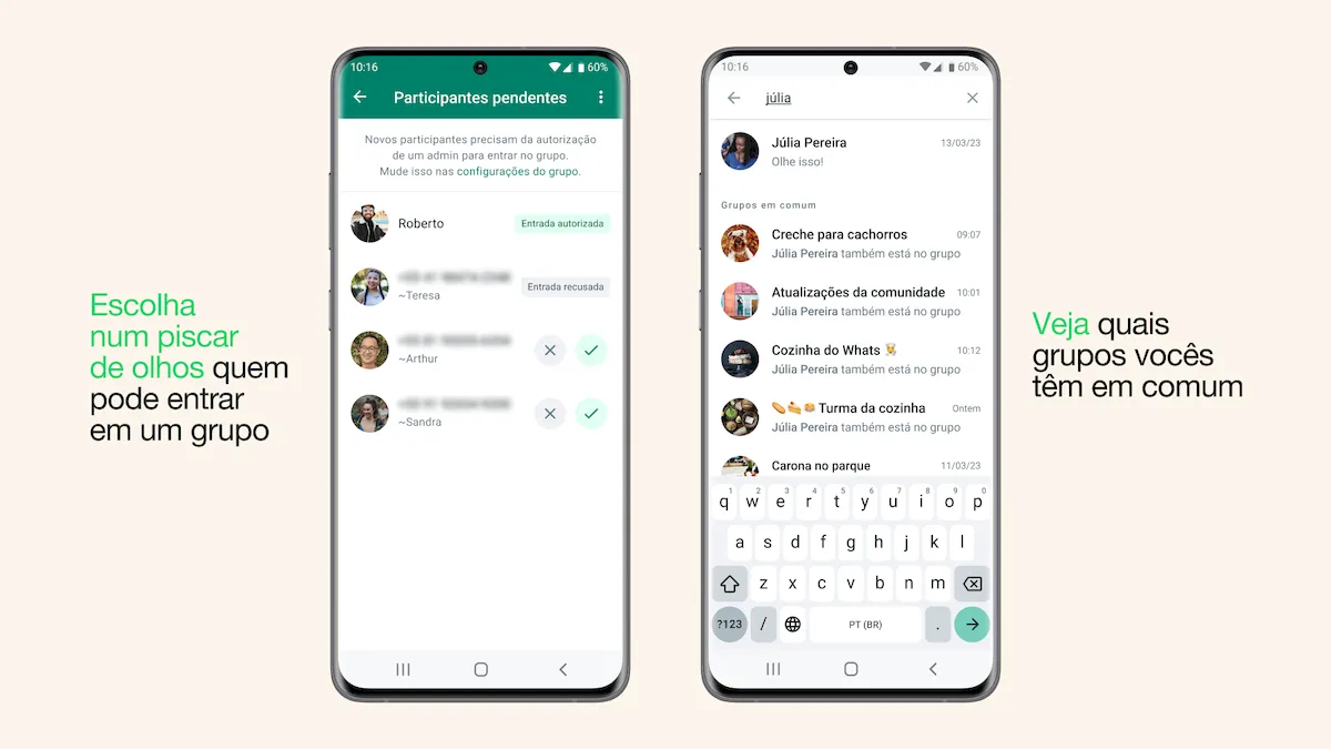 WhatsApp tornou mais fácil de controlar a entrada em grupos