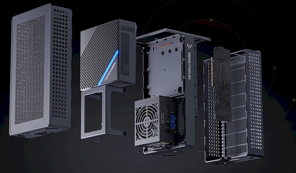 B550 Pro, um mini PC modular que suporta até Ryzen 7 5800X