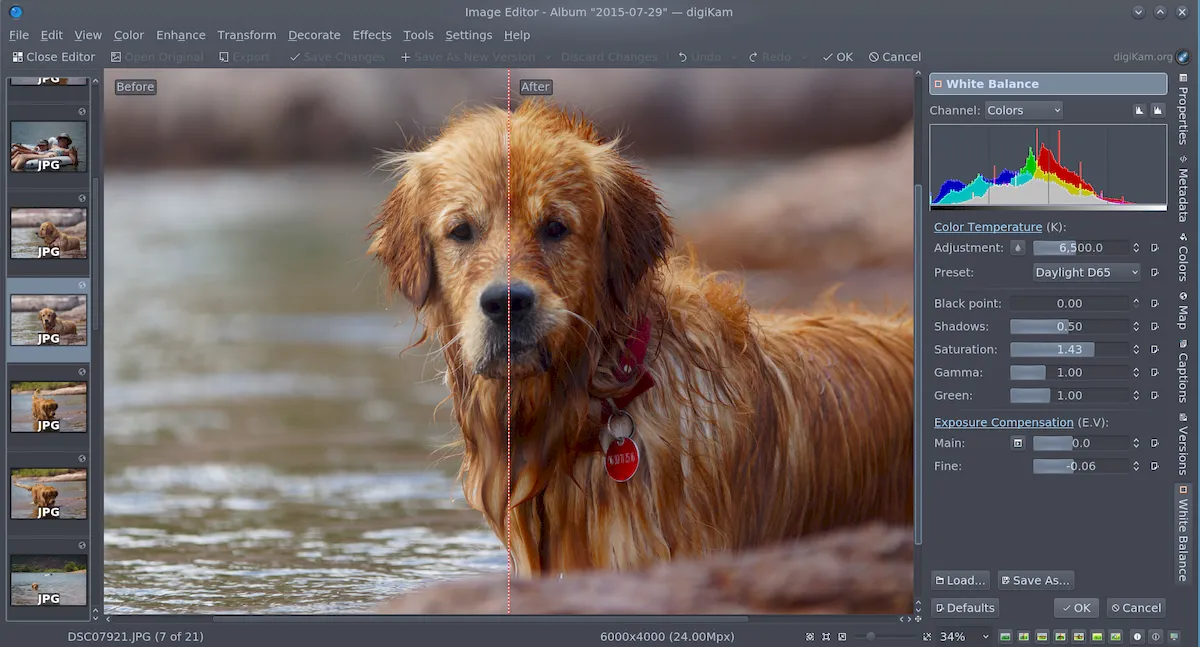 DigiKam 8 lançado com suporte melhorado a JPEG-XL, WebP e AVIF