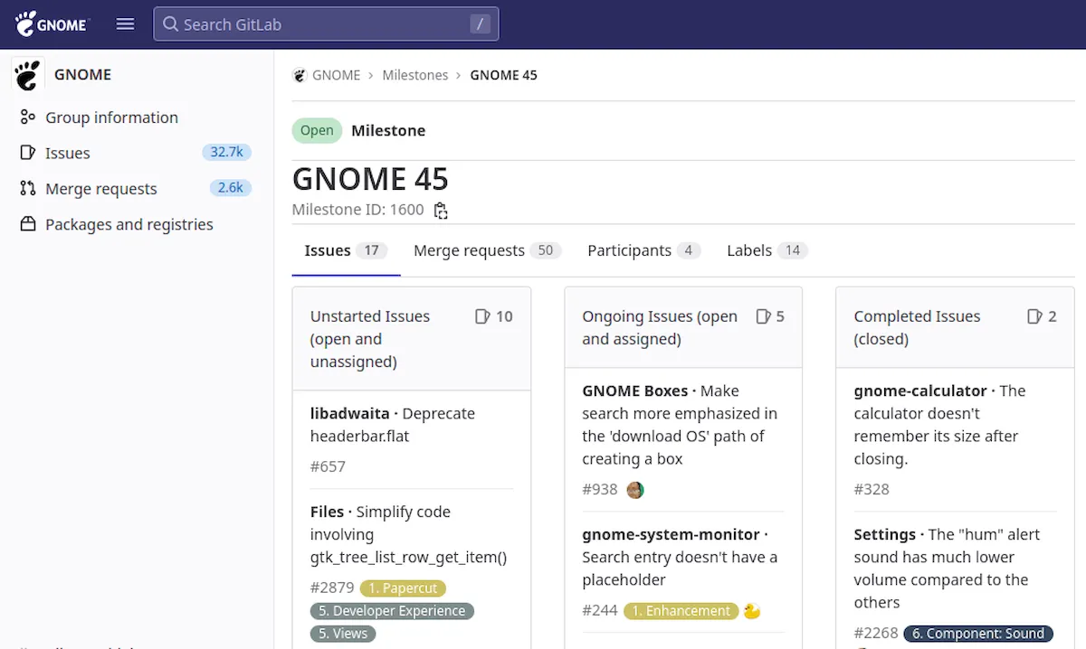 GNOME 45 será lançado no dia 20 de setembro de 2023
