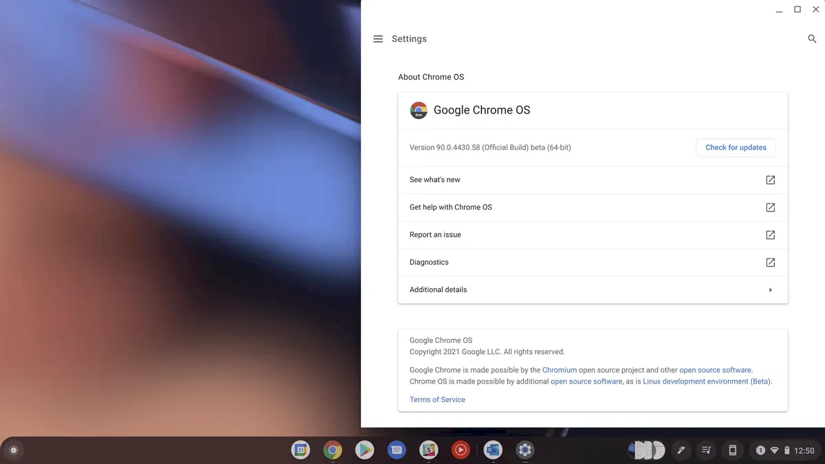 Google poderá estender o suporte ao Chromebook