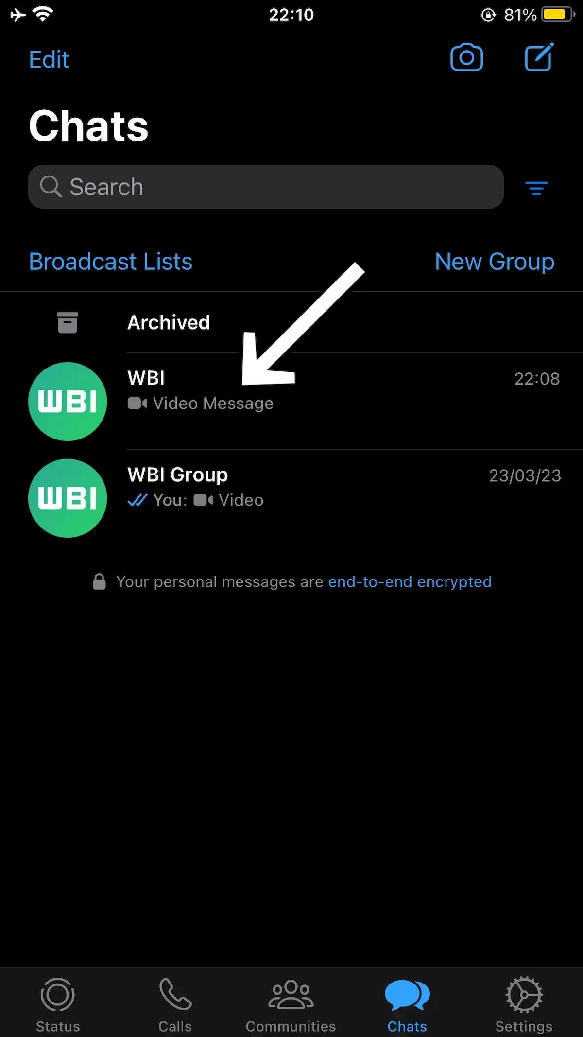 Mensagem de vídeo está chegando ao WhatsApp