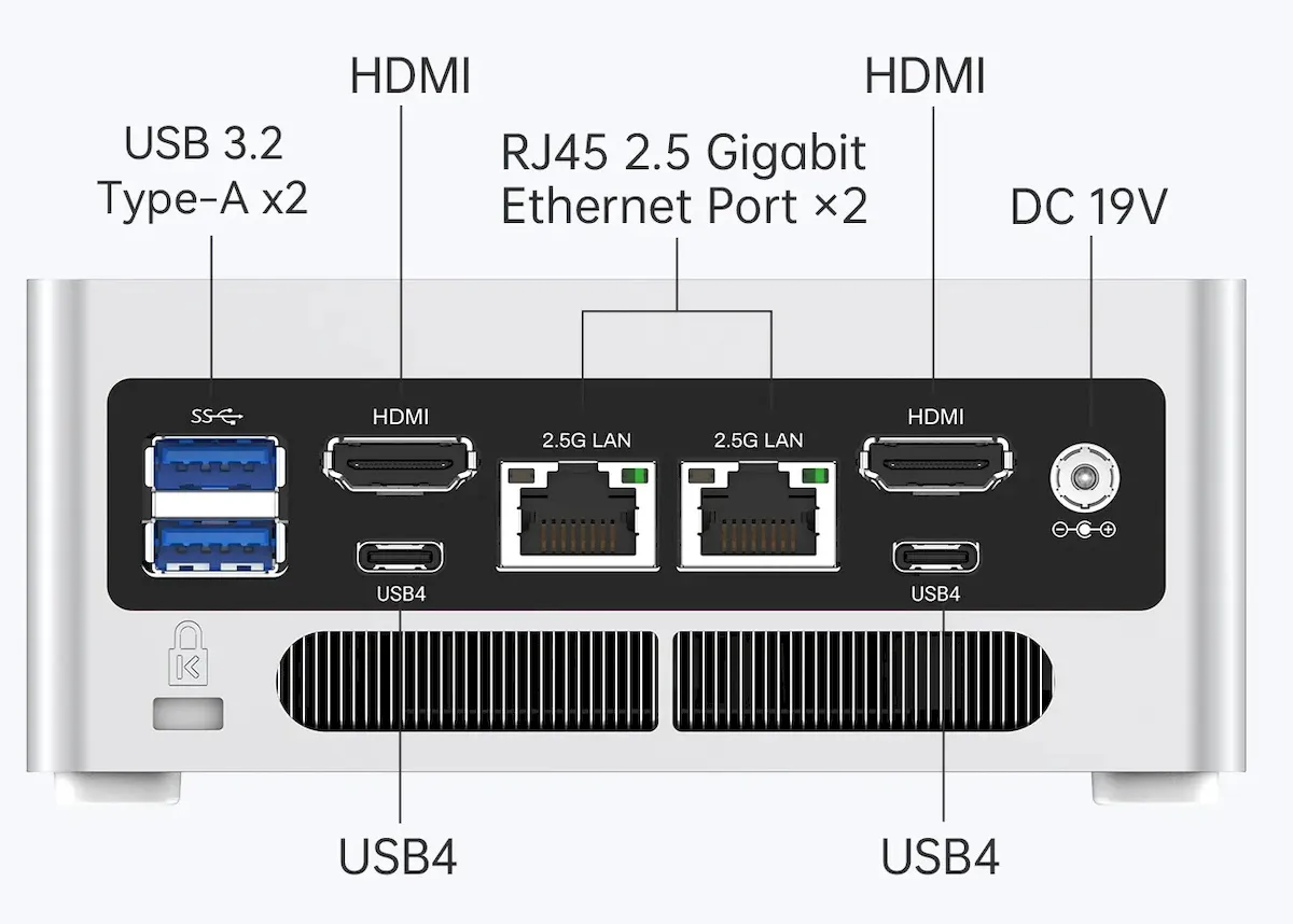 NPB7, um mini PC com Core i7-13700H e portas Ethernet de 2.5 GbE
