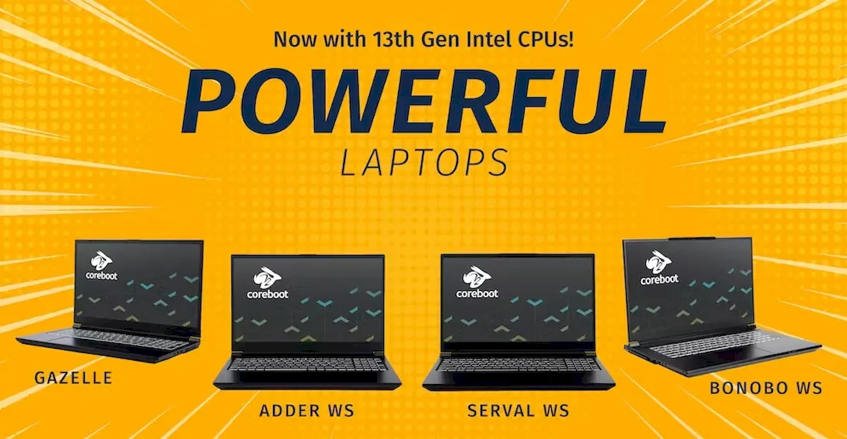 System76 lançou mais laptops Linux com chips Intel Raptor Lake