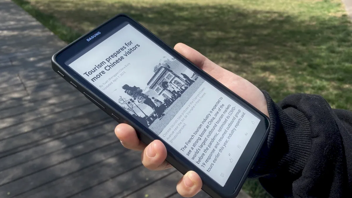 Tela E Ink Dasung Link chegou ao Indiegogo por US $ 299 ou mais