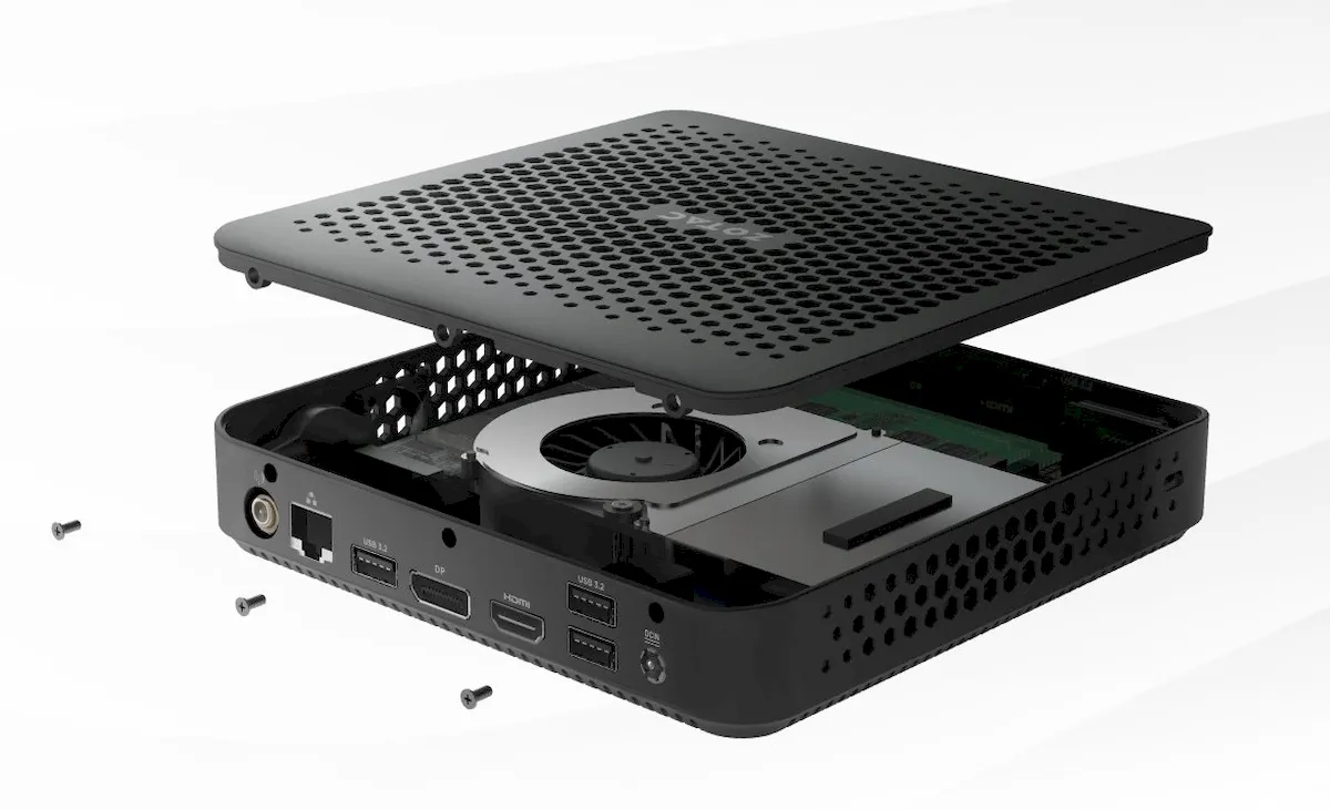 ZBOX edge MI351, o primeiro mini PC da Zotac com Alder Lake-N