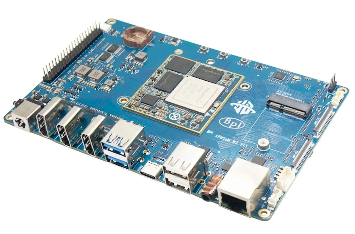 Banana Pi BPI-W3 foi lançado por US$ 162