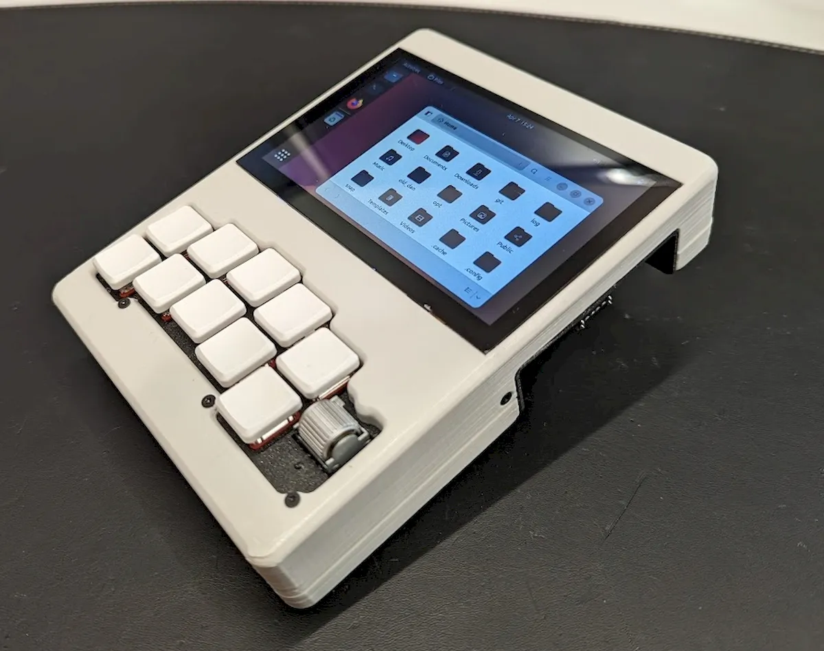 Chonky Pocket, um Raspberry Pi de bolso com teclado de acordes