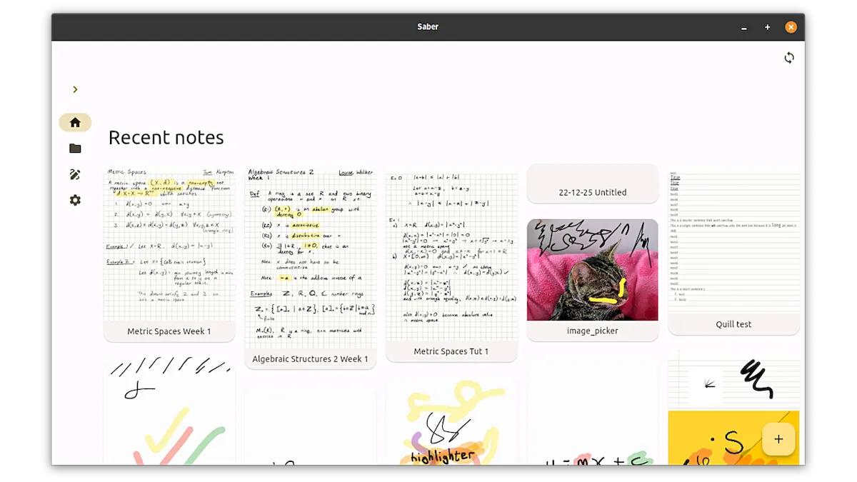 Como instalar o Saber: Handwritten Notes no Linux via Flatpak