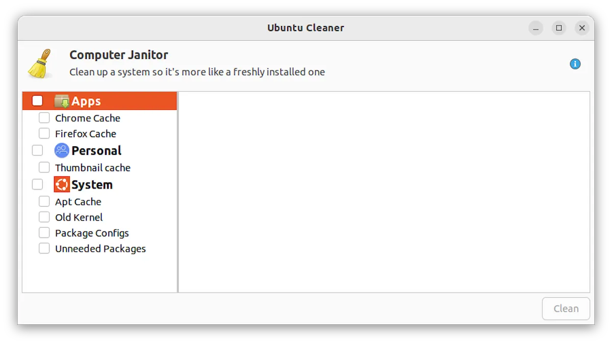 Como limpar arquivos inúteis no Ubuntu com o Ubuntu Cleaner