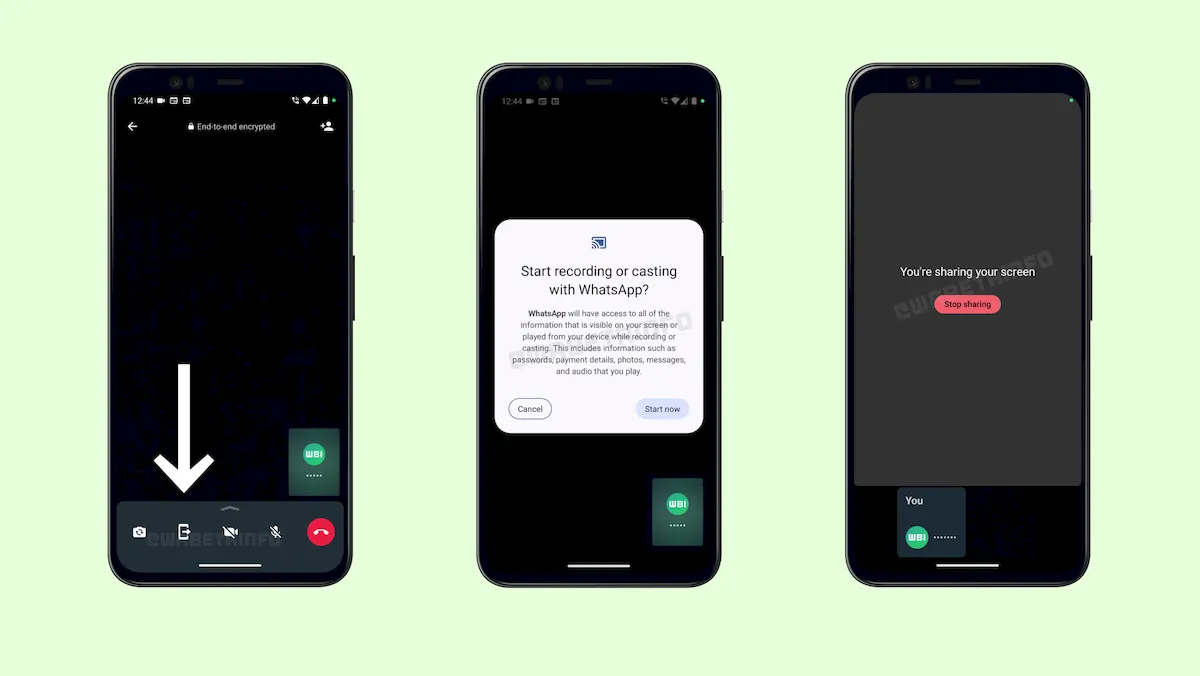 Compartilhamento de tela está chegando ao WhatsApp