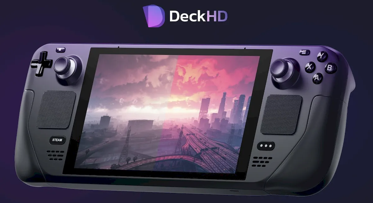 DeckHD, uma tela FHD+ para o Steam Deck