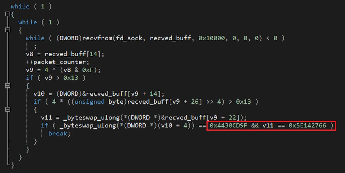 Descoberta uma versão mais furtiva do malware Linux BPFDoor 4 Descoberta uma versão mais furtiva do malware Linux BPFDoor