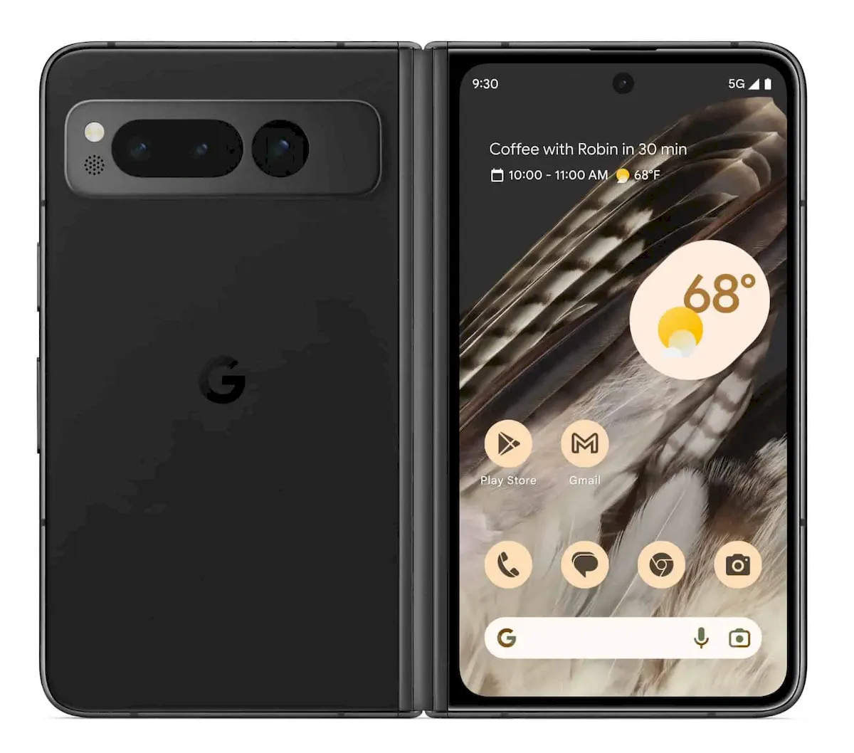 Design do Google Pixel Fold foi confirmado em imagens oficiais