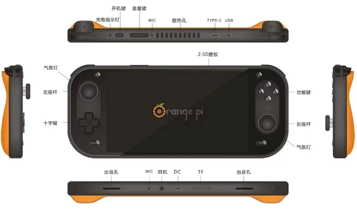 Fabricante do Orange Pi pode lançar PCs de jogos portáteis