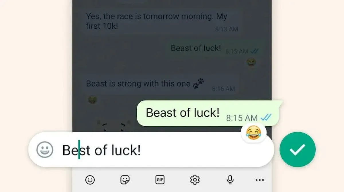 Finalmente você pode editar mensagens no WhatsApp 3 Finalmente você pode editar mensagens no WhatsApp