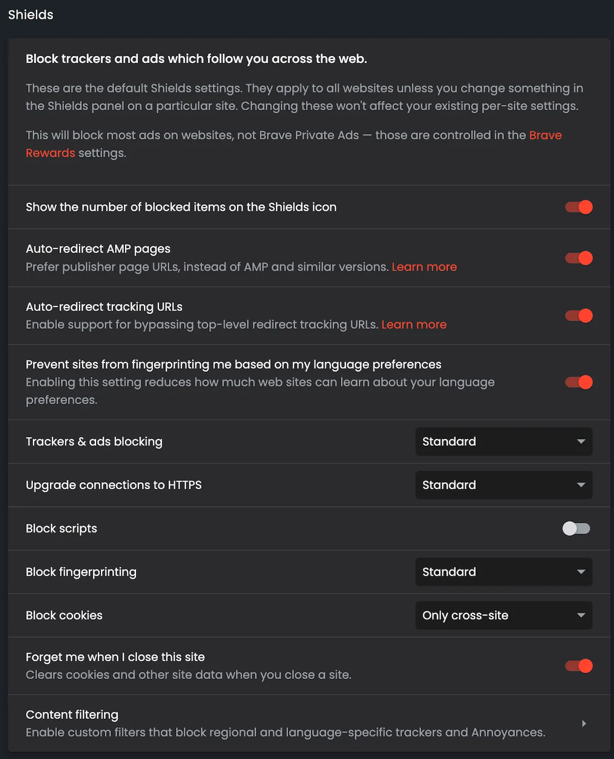 Forgetful Browsing, o novo recurso anti-rastreamento do Brave