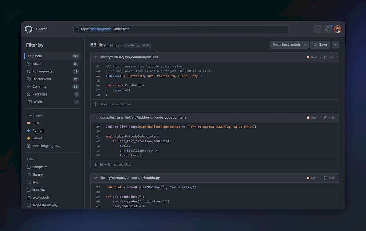 GitHub anunciou o Code Search e Code View disponíveis para todos