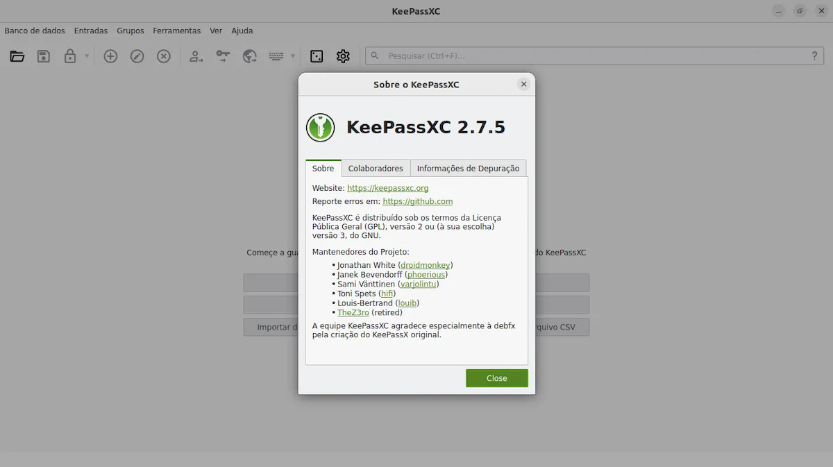 KeePassXC 2.7.5 lançado com melhorias e muitas correções 2 KeePassXC 2.7.5 lançado com melhorias e muitas correções