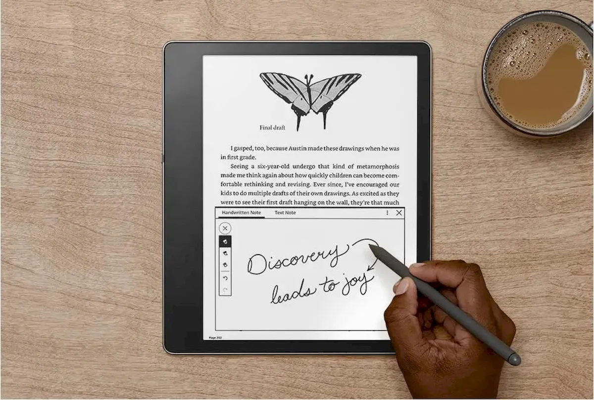 Kindle Scribe agora converte anotações manuscritas em texto