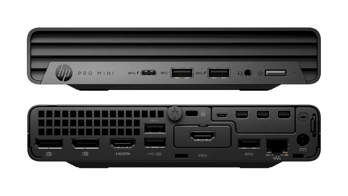 Mini PCs corporativos da HP receberam chips Raptor Lake