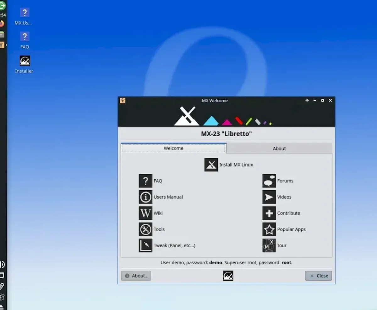 MX Linux 23 beta 1 já está disponível para testes