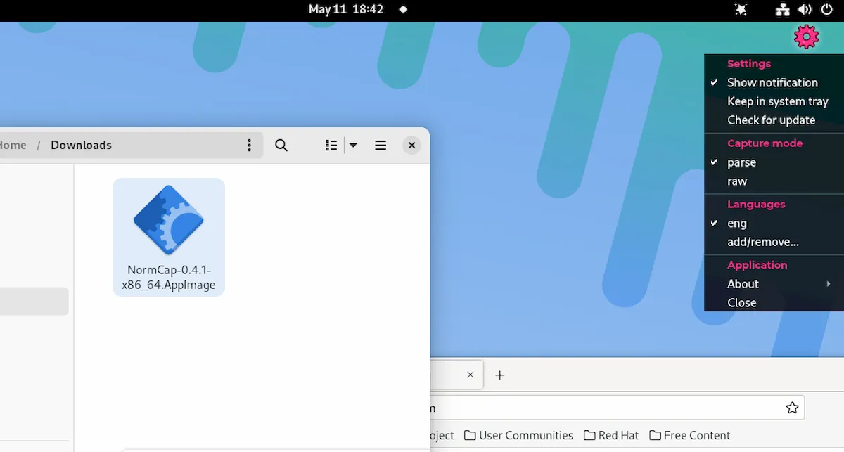 NormCap, uma ferramenta de captura de tela que captura texto