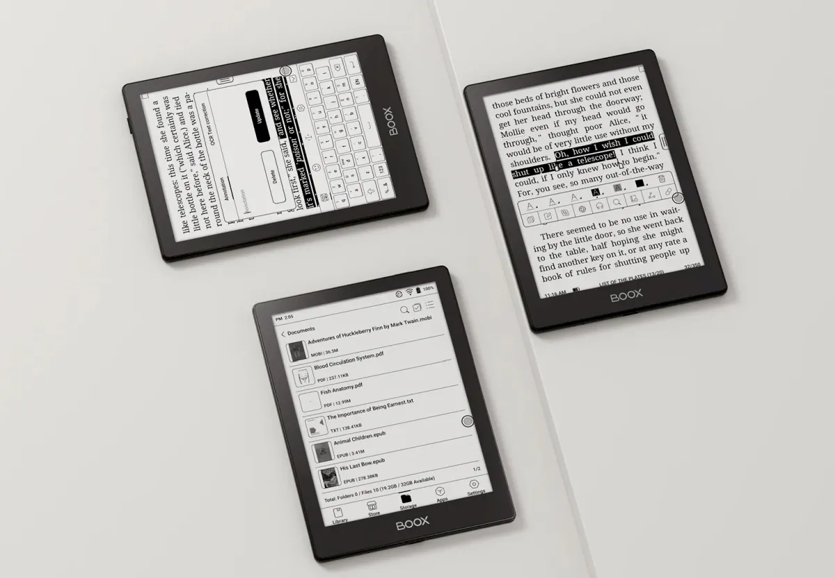 Onyx BOOX Poke5, um eReader com tela E Ink de 6 polegadas